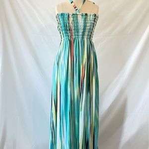 Women’s strapless summer dress
